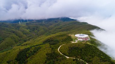 Daegwallyeong gökyüzü bulut gizem