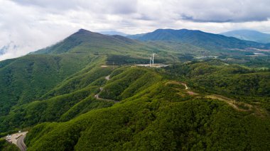 Daegwallyeong gökyüzü bulut gizem