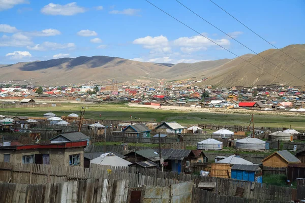 Ulanbatro Mongolsko Město Obloha — Stock fotografie