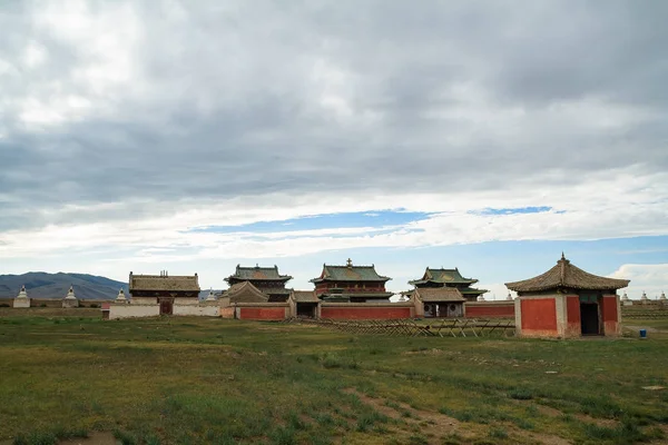 Mongolský Starého Chrámu Buddhismu — Stock fotografie