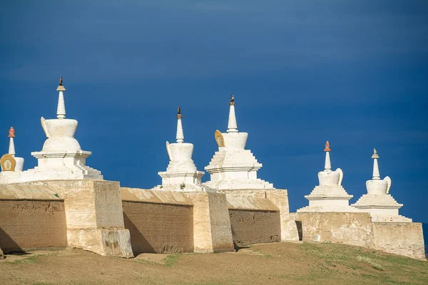Mongol Régi Templom Buddhizmus — Stock Fotó