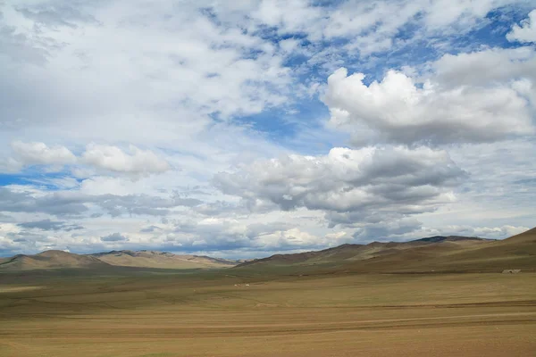 Pastos Nube Pacífica Mongolia — Foto de Stock