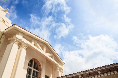 Guam mavi gökyüzü sokak