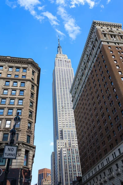 Κτίριο Πόλη Της Νέας Υόρκης — Φωτογραφία Αρχείου
