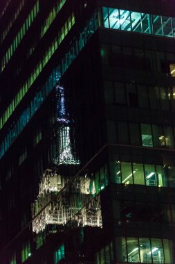 New York City gece görünümü Street