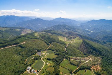 Yeongwol köyü Taebaek dağlar