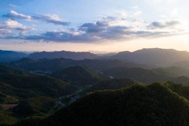 Yeongwol köyü Taebaek dağlar