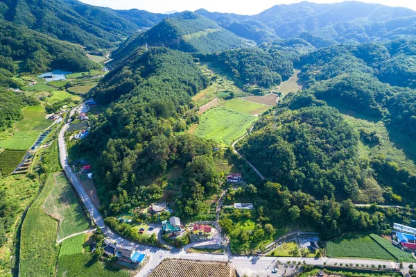 Yeongwol köyü Taebaek dağlar