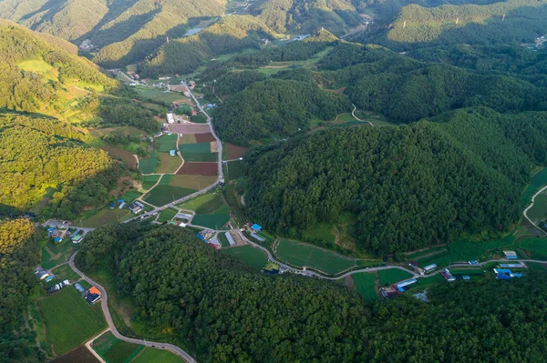 Yeongwol köyü Taebaek dağlar