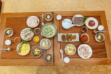 Kore geleneksel mutfağı yemek