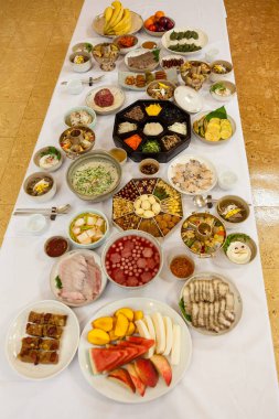 Kore geleneksel mutfağı yemek