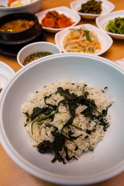 Gondeure Namul Bap Uma Tigela Arroz — Fotografia de Stock