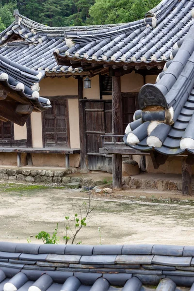 Hanok Pueblo Yeongju Del Norte Gyeongsang — Foto de Stock