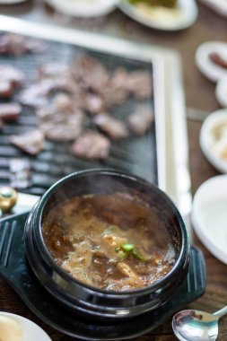 fasulye güveç Kore Gıda yapıştırın