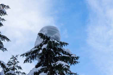 Kış ve kar Jungrau, İsviçre