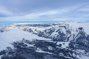 Kış ve kar Jungrau, İsviçre