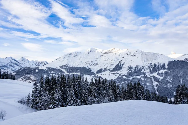 Kış ve kar Jungrau, İsviçre
