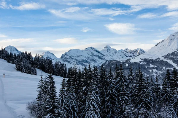 Kış ve kar Jungrau, İsviçre