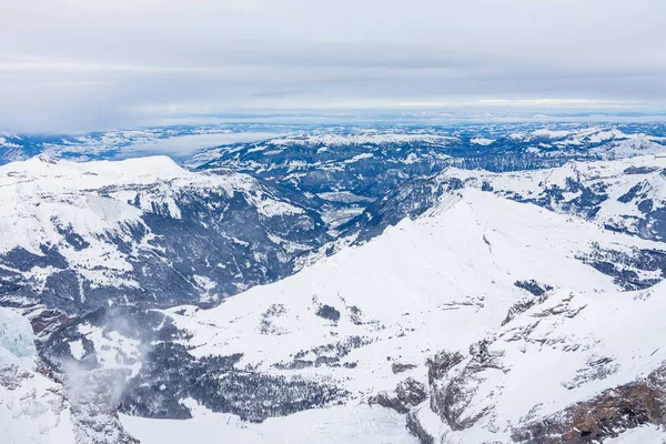 Winter Snow Jungrau Switzerland — Stock Photo, Image