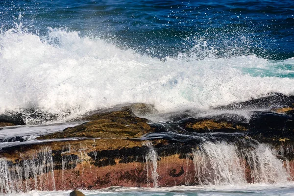 Kaba Dalgalar Denizler Dalgakıran — Stok fotoğraf