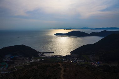 güzel Cheongsan Adası denizin indme