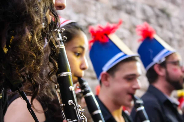 Jerusalém Israel Maio 2018 Comemorações Festival Dente Dourado Reino Médio — Fotografia de Stock