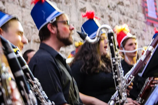 Gerusalemme Israele Maggio 2018 Celebrazioni Del Medio Regno Del Golden — Foto Stock