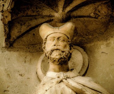Reims Fransa'daki Notre Dame Katedrali