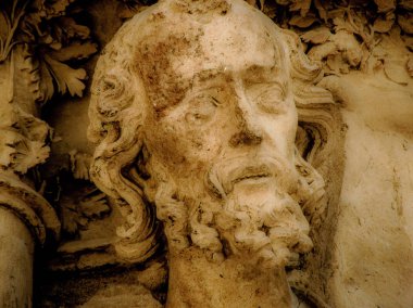 Reims Fransa'daki Notre Dame Katedrali