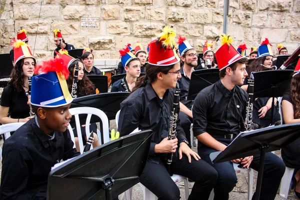 Izrael Jeruzalém Května 2018 Oslavy Střední Říše Zlatý Zub Festival — Stock fotografie