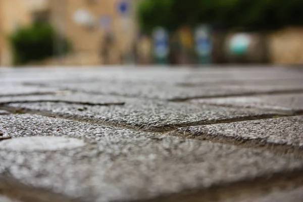 Closeup Street Jerusalem Ground — Stock Photo, Image