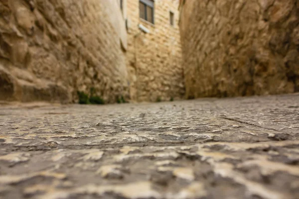 Jeruzalem Israël Mei 2018 Uitzicht Straat Van Oude Stad Van — Stockfoto