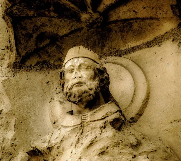 Vista Catedral Notre Dame Reims França — Fotografia de Stock