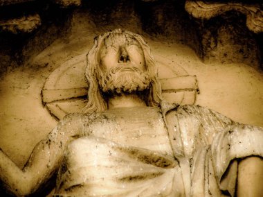 Reims Fransa'daki Notre Dame Katedrali