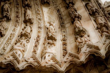 Reims Fransa'daki Notre Dame Katedrali