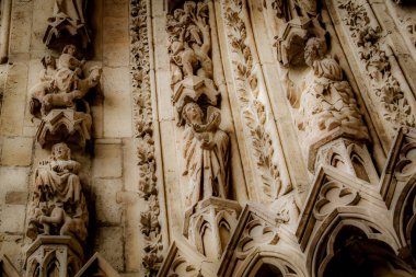 Reims Fransa'daki Notre Dame Katedrali