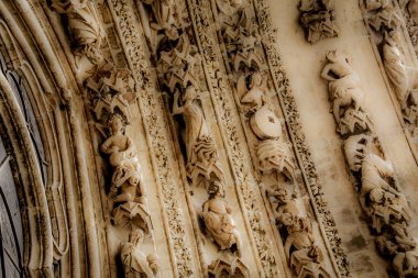 Reims Fransa'daki Notre Dame Katedrali