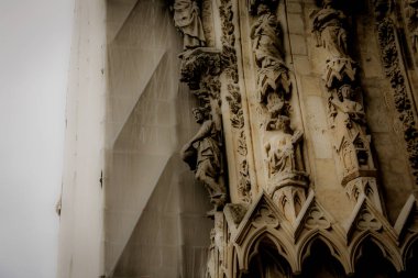 Reims Fransa'daki Notre Dame Katedrali