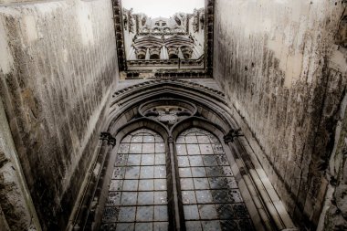Reims Fransa'daki Notre Dame Katedrali