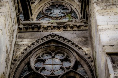 Reims Fransa'daki Notre Dame Katedrali