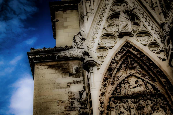 View Cathedral Notre Dame Reims France — Stock Photo, Image