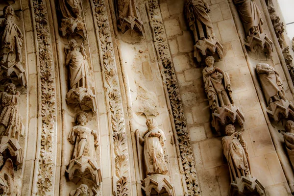 Pohled Katedrálu Notre Dame Reims Francii — Stock fotografie