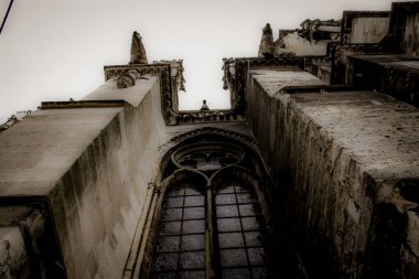 Reims Fransa'daki Notre Dame Katedrali