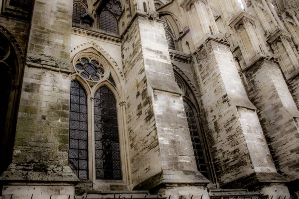 Utsikt Över Katedralen Notre Dame Reims Frankrike — Stockfoto