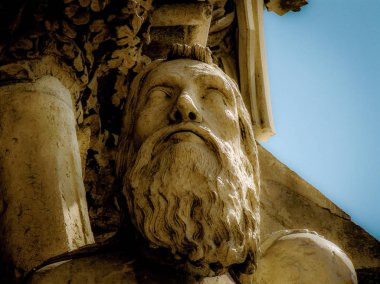 Reims Fransa'daki Notre Dame Katedrali