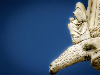 Reims Fransa'daki Notre Dame Katedrali