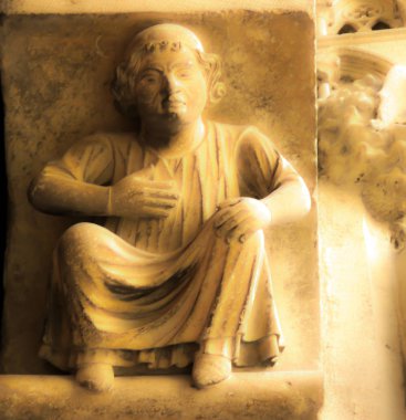 Reims Fransa'daki Notre Dame Katedrali