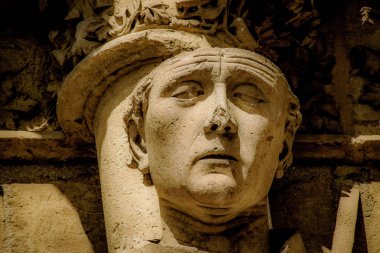 Reims Fransa'daki Notre Dame Katedrali