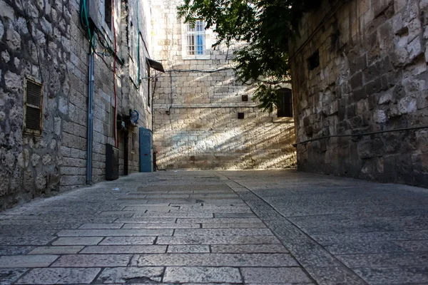 Jerusalem Israel Maj 2018 Visa Gatan Jerusalems Gamla Stad Judiska — Stockfoto