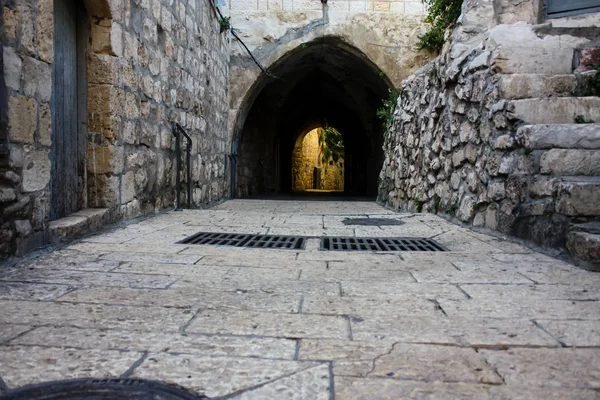 Gerusalemme Israele Maggio 2018 Veduta Della Strada Della Città Vecchia — Foto Stock